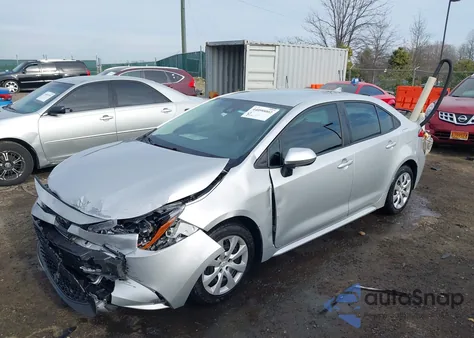 2020 Toyota Corolla Le из США, поврежденный, VIN 5YFEPRAEXLP126926